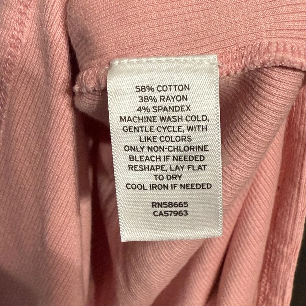 Open Edit Ribbed pink maxi Dress. small